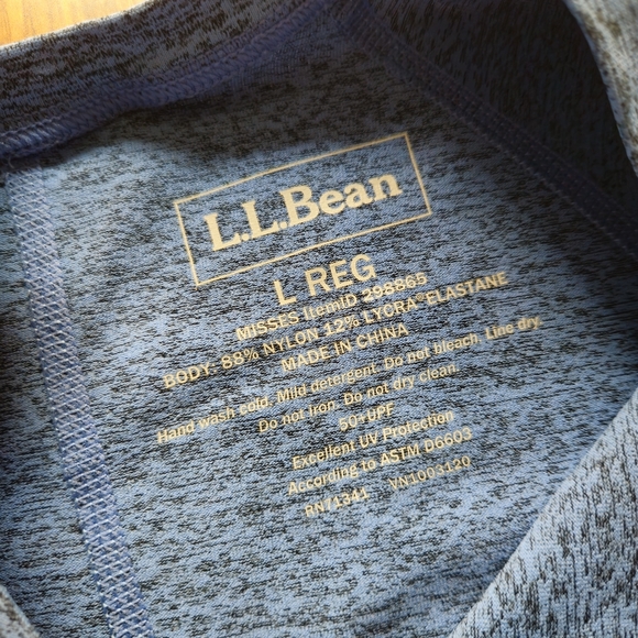 LLBean UPF50+ SunSmart Shirt - Picture 4 of 5